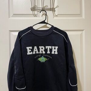 Earth Vintage Sweatshirt - Navy